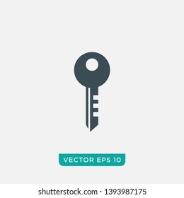 Key Icon Design, Vector EPS10