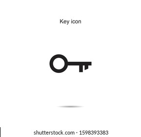 Key icon design vector illustration graphic on background