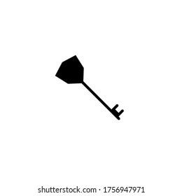 Key Icon Design. Vector Sign