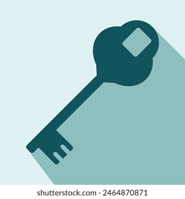 key icon design vector template simple and modern