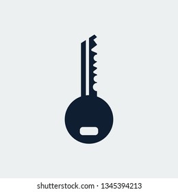 Key Icon. For Design and Websites, Presentation or Mobile Application.Vector Illustration