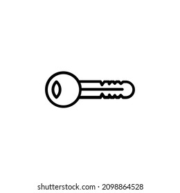 Key Icon, Designed For Web And App. Simple Icon For Your Project