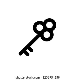 Key icon. Editable vector 64x64 Pixel. 
