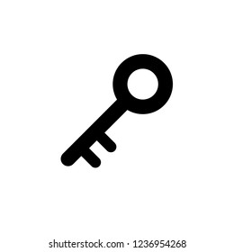 Key icon. Editable vector 64x64 Pixel. 
