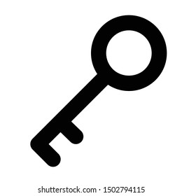 Key icon. Element of business management strategy illustration. Signs and symbols can be used for web, logo, mobile app, UI, UX