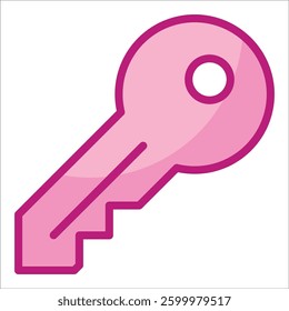 Key Icon Element For Design