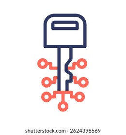 Key Icon Element For Design