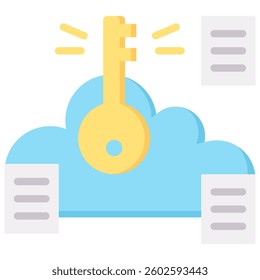Key Icon Element For Design And Vector