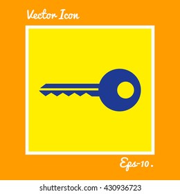 Key  Icon. Eps-10.