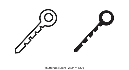 key icon. filled flat sign for mobile concept and web design