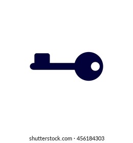 key Icon, flat design style