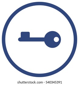 key Icon, flat design style