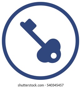 key Icon, flat design style