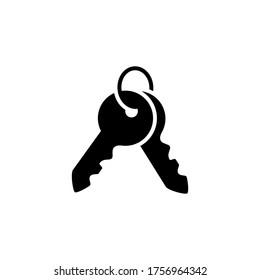 key icon glyph style design