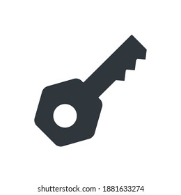 Schlüsselsymbol für Grafikdesign-Projekt