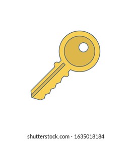 Key Icon for Graphic Design Projects