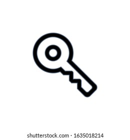 Key Icon for Graphic Design Projects