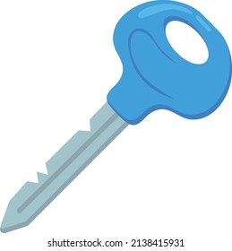 Key icon. House owner symbol. Property sign isolated on white background
