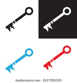 key icon .  House key icon security symbol.  EPS 10 AI