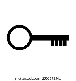 Key icon illustrated on background