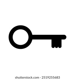 Icono clave ilustrado en el fondo