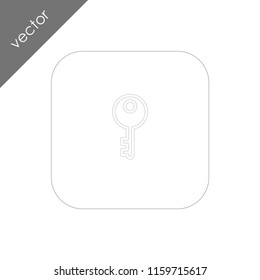 key icon - illustration