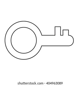 Key icon Illustration design