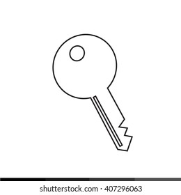 Key Icon Illustration design