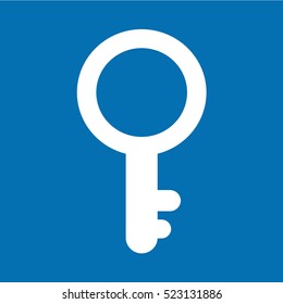 Key icon illustration design
