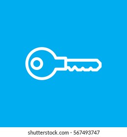 key icon illustration isolated vector sign symbol