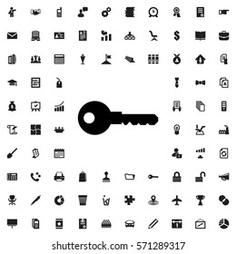 key icon illustration isolated vector sign symbol