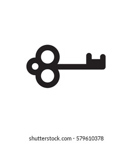 key icon illustration isolated vector sign symbol