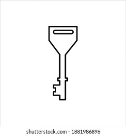 icono de la tecla . ilustración clave para el sitio web. Perfecto uso para web, patrón, diseño, icono, ui, ux, etc.