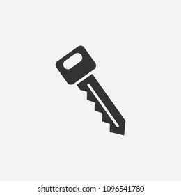 Key icon illustration,vector lock sign,security symbol