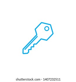 Key icon isolated on white background