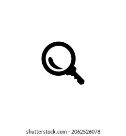 Key Icon Isolated On White Background