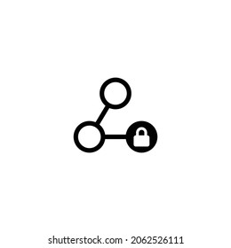 Key Icon Isolated On White Background