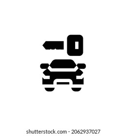 Key Icon Isolated On White Background