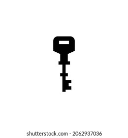 Key Icon Isolated On White Background