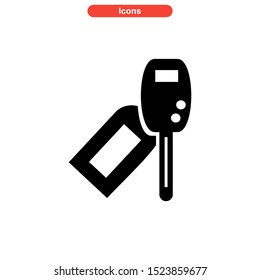 key icon isolated sign symbol vector illustration - high quality black style vector icons
