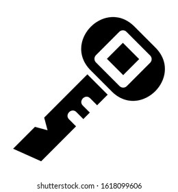 key icon isolated sign symbol vector illustration - high quality black style vector icons
