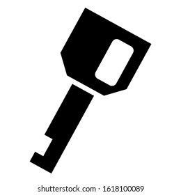 key icon isolated sign symbol vector illustration - high quality black style vector icons
