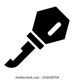 key icon isolated sign symbol vector illustration - high quality black style vector icons
