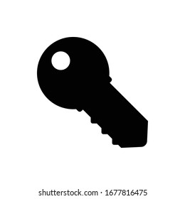 key icon isolated vector illustration
