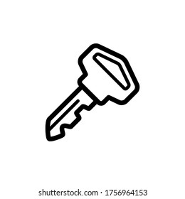 key icon line art design