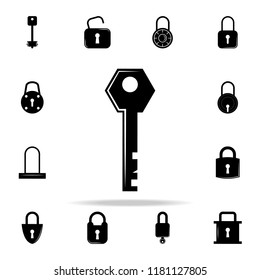 key icon. lock and keys icons universal set for web and mobile