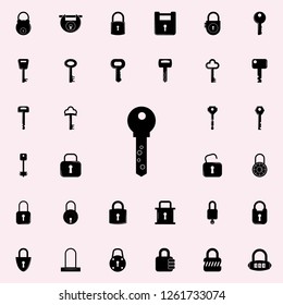key icon. lock and keys icons universal set for web and mobile