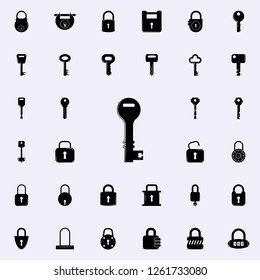 key icon. lock and keys icons universal set for web and mobile