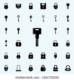 key icon. lock and keys icons universal set for web and mobile