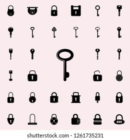 key icon. lock and keys icons universal set for web and mobile